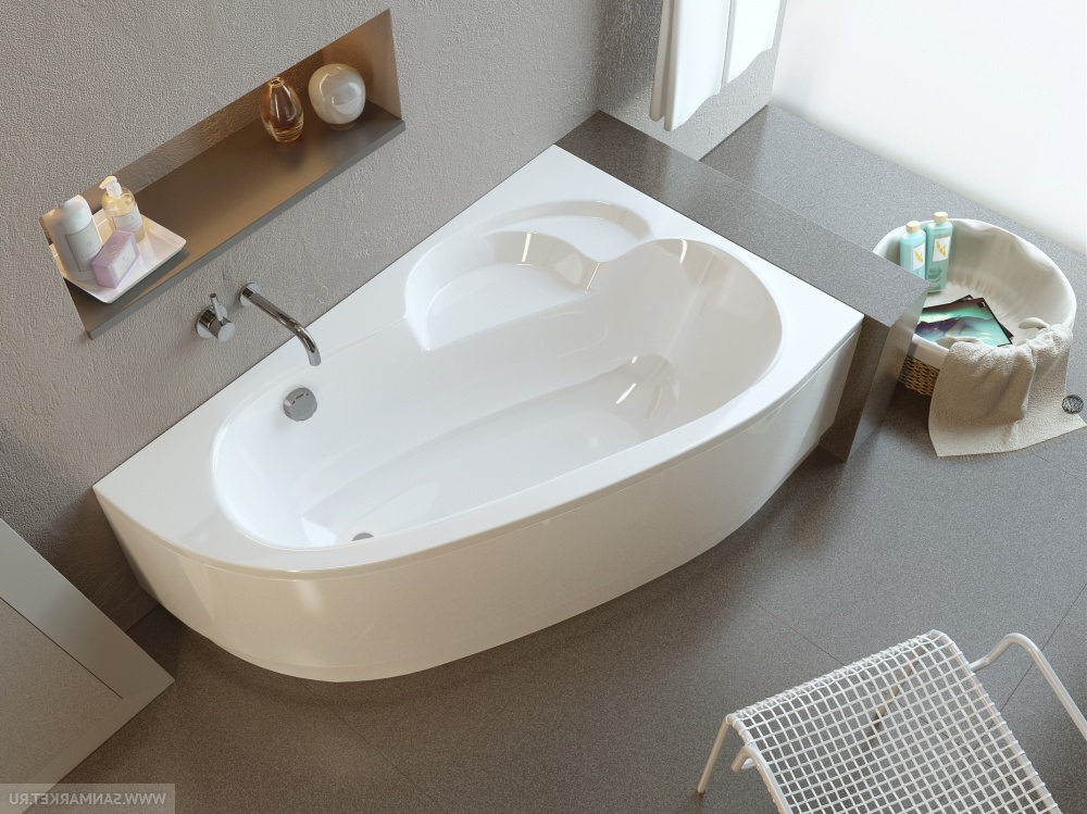 Акриловая ванна ALPEN Terra 160 R