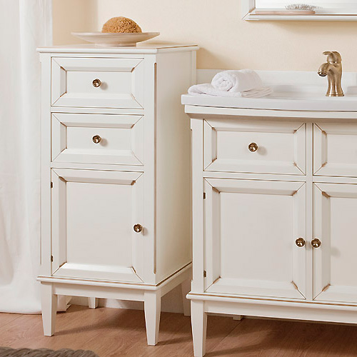 Тумба Caprigo Джардин BIANCO Light Vintage L