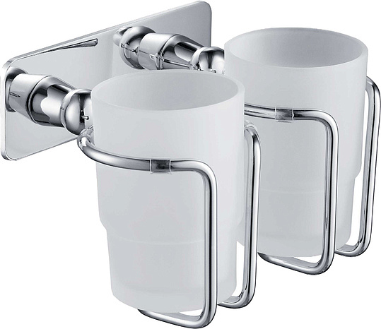 Стакан для зубных щеток двойной Timo Nelson 150032/00 хром