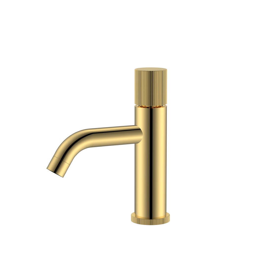 Смеситель Boheme STICK для умыв. низ. GOLD LINEA 121-GG.3