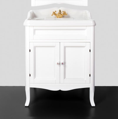 Тумба с раковиной Tiffany World Veronica 71 bi puro