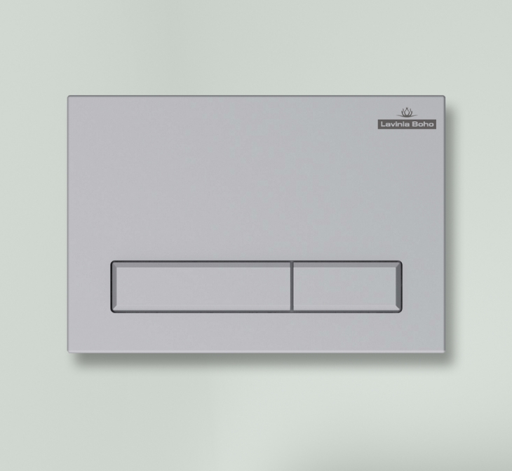 Клавиша смыва Lavinia Boho RelFix 380501MC c антибактериальным покрытием SanitiZed