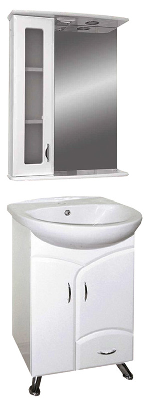 Мебель для ванной Misty Антик 55 с 1 ящиком