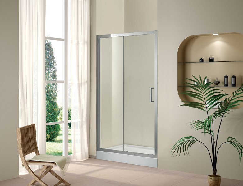 Душевая дверь в нишу Cezares PORTA-D-BF-1-140-P-Cr