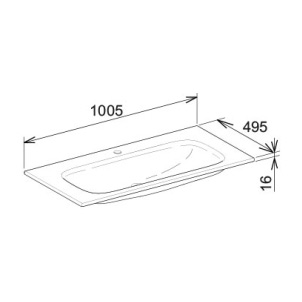 Мебель для ванной Keuco Royal Universe белая матовая 100 см