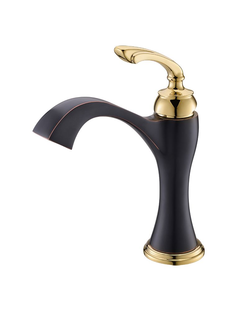 Смеситель Timo Unari 7501/04F black antique для раковины