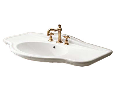 Тумба с раковиной Eban Rebecca 110 белая