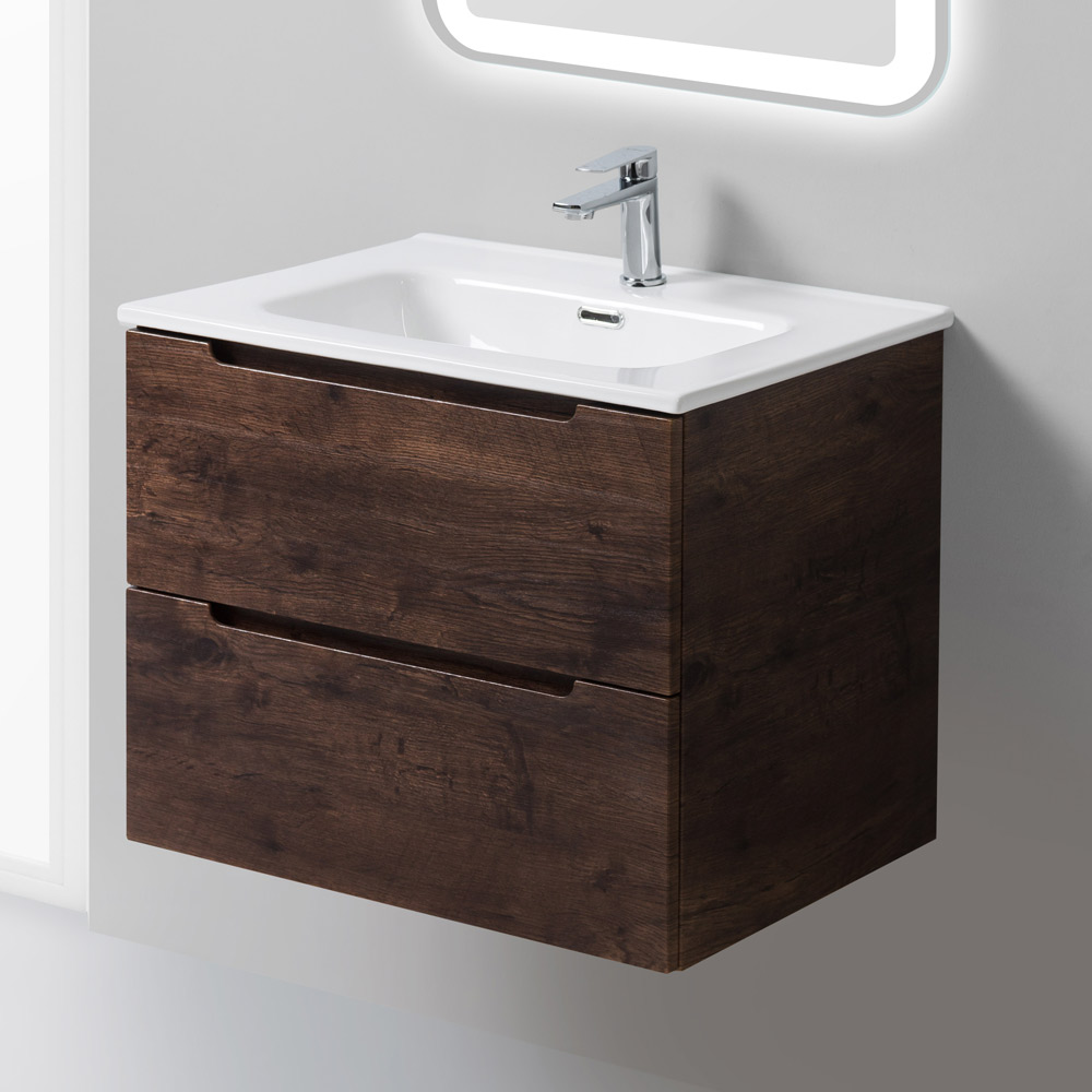 Тумба под раковину BelBagno Rovere Moro ETNA-600