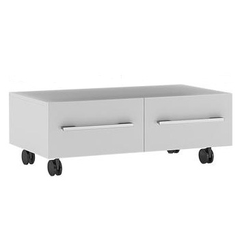 Тумба Aquanet Верона 100 подкатная белая