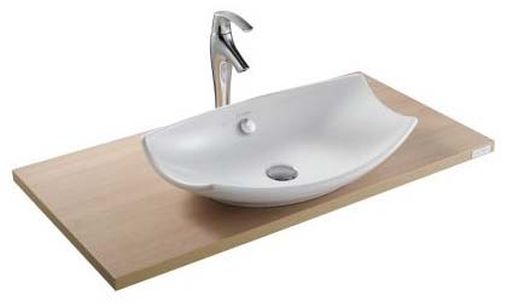 Раковина Jacob Delafon Leaf E1186 накладная