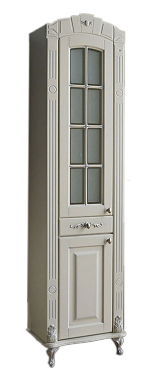 Шкаф-пенал Атолл Александрия  айвори