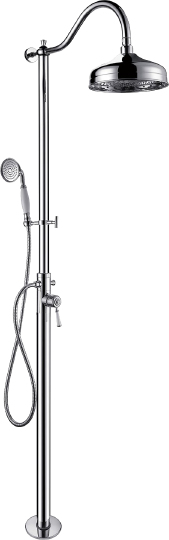 Душевая система напольная Timo Arisa SX-5000/00 хром