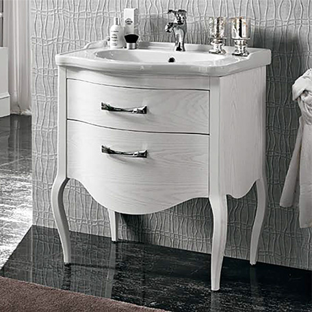 Тумба с раковиной Eban Sonia 75 белая