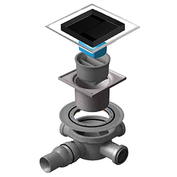 Confluo Standard Dry 3 Ceramic Точечный трап PESTAN