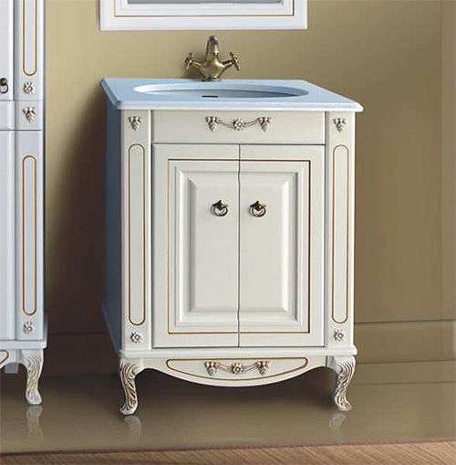 Тумба с раковиной Атолл Верона 65 дорато K