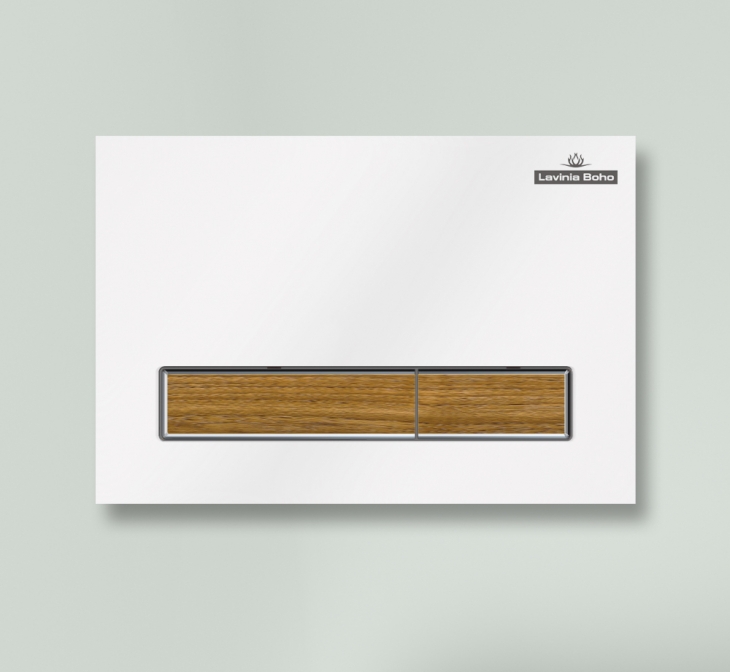 Клавиша смыва Lavinia Boho RelFix 38050603 c антибактериальным покрытием SanitiZed