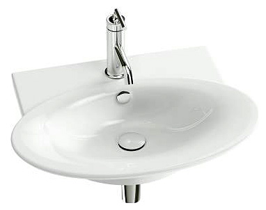 Тумба с раковиной Jacob Delafon Presquile 60 белый бриллиант