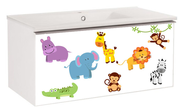 Тумба с раковиной Dreja Image 90 zoo