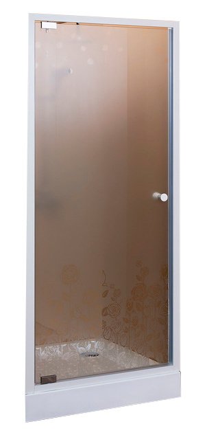 Душевая дверь в нишу Cezares ROSA-BA-1-60-RO-Bi