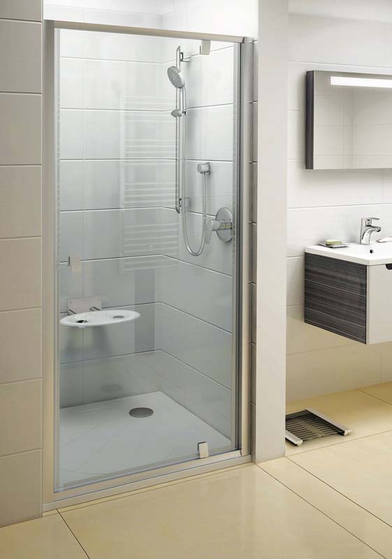 Душевая дверь в нишу Ravak PDOP1-90 профиль "сатин"