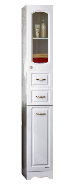 Шкаф-пенал Бриклаер Анна 32 R белый