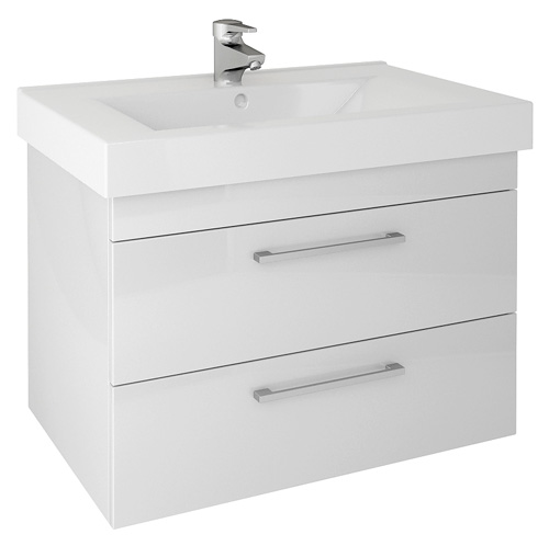 Тумба с раковиной Cezar Vita 60 белая