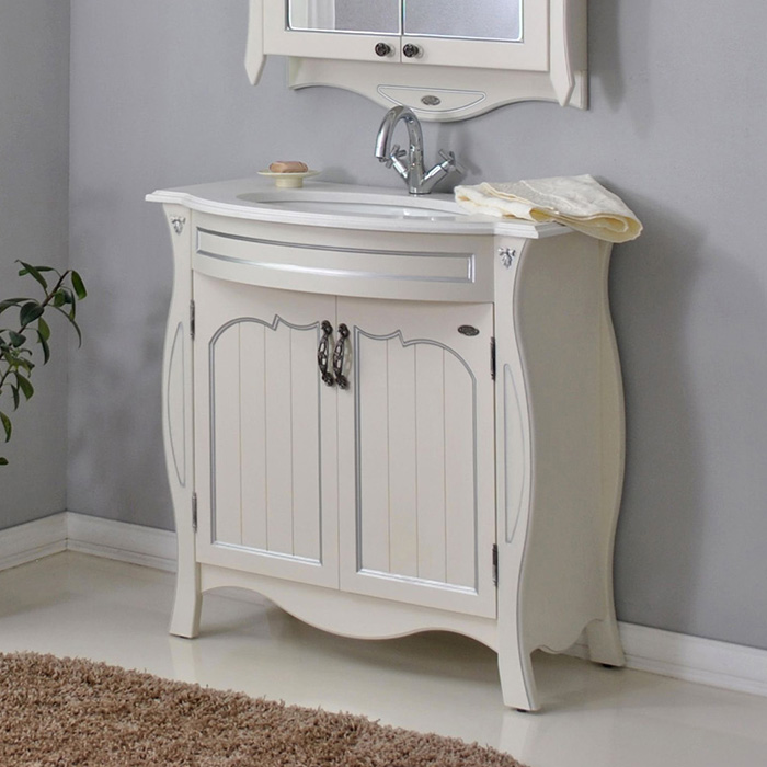 Тумба с раковиной Атолл Ривьера ivory