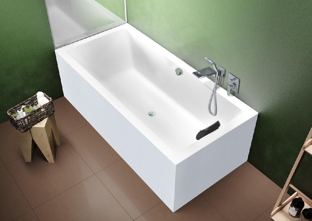 Акриловая ванна RIHO Lugo Plug & Play R 190x80
