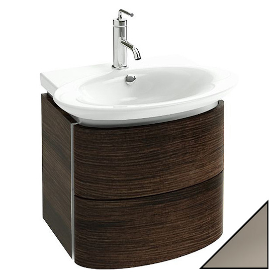 Тумба с раковиной Jacob Delafon Presquile 60 серый титан