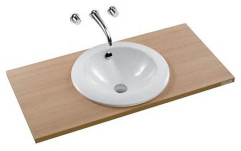 Рукомойник Jacob Delafon Ronde E1184 встраиваемый