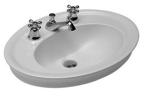Раковина Hatria Dolcevita  (65 см) накладная