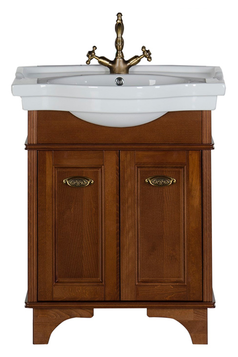 Тумба с раковиной Aquanet Николь 70