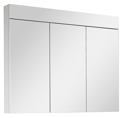 Зеркало-шкаф Cezar Sanus 90 белый