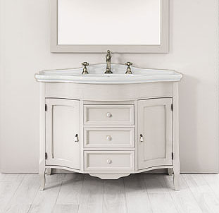 Тумба с раковиной Eban Rebecca 110 белая