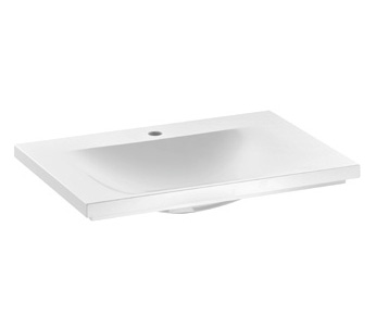 Тумба с раковиной Keuco Royal Reflex белый 80 см