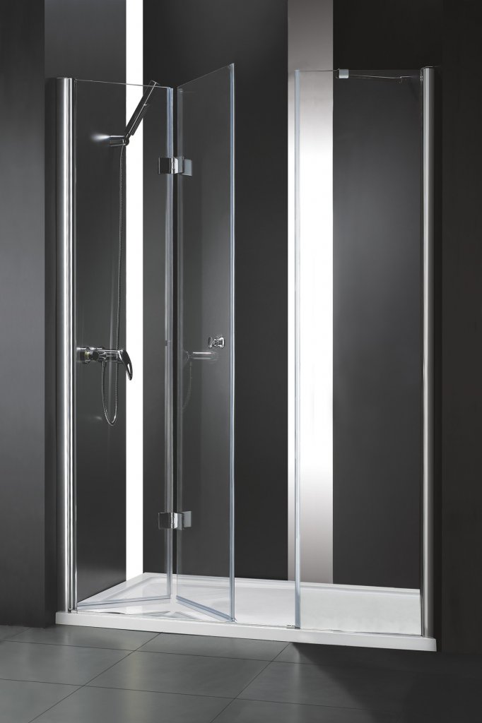 Душевая дверь в нишу Cezares Elena BS 13 100 + 40/40 C Cr