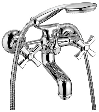 Смеситель Lemark Benefit LM2502C для ванны с душем