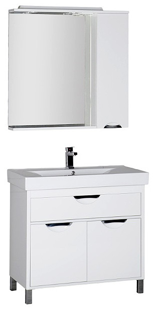 Мебель для ванной Aquanet Гретта 90 белая
