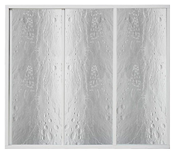 Шторка на ванну Bas Ахин Мальта Атланта Нептун Индика (3 ств. пластик)