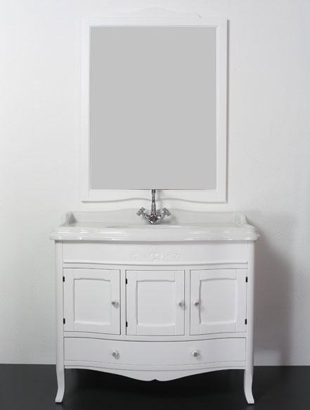 Мебель для ванной Tiffany World Veronica 105/C bi puro