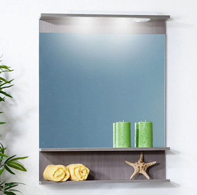 Зеркало Бриклаер Чили / Куба 70 серая лиственница