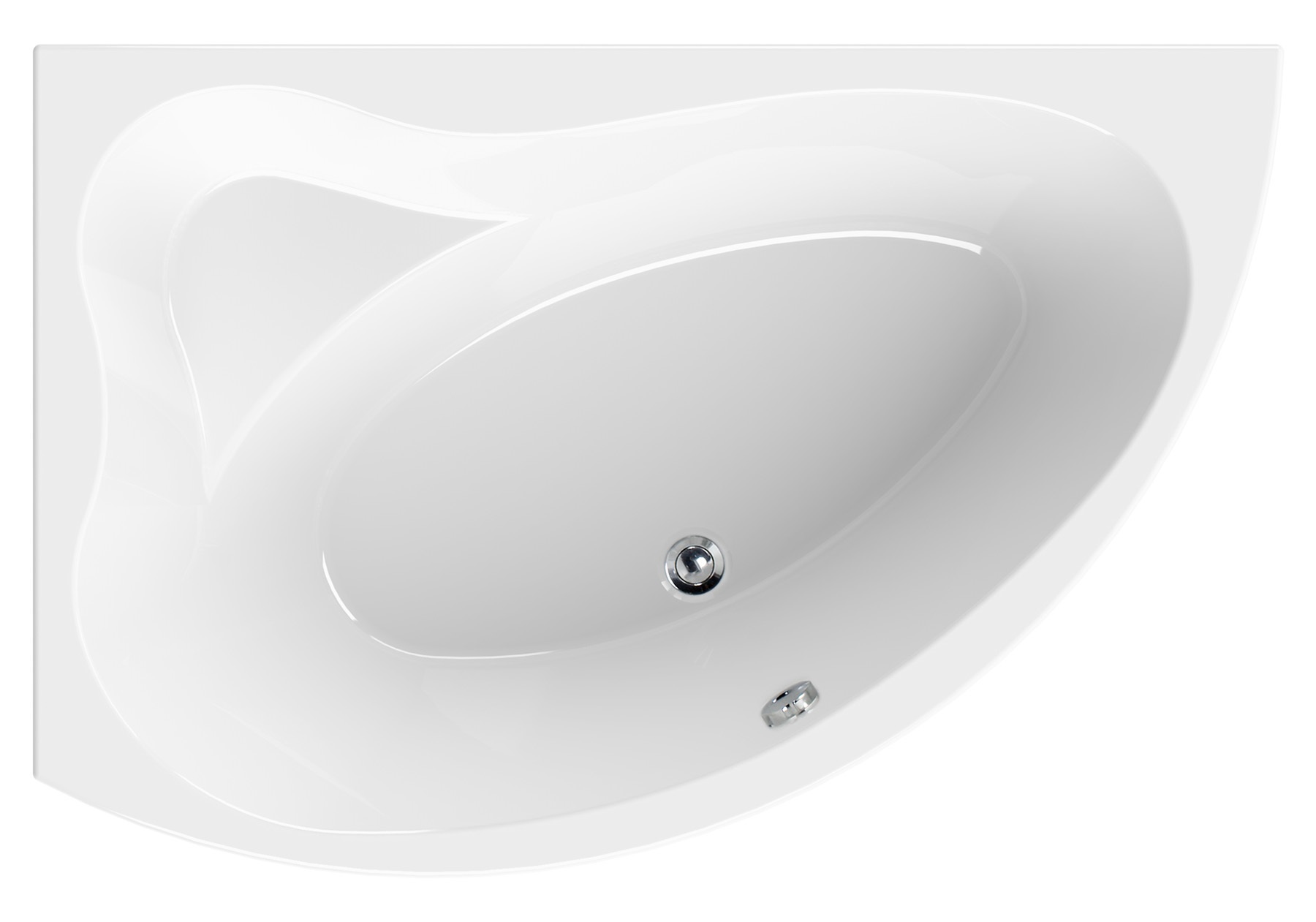 Акриловая ванна CEZARES Tebe 150x100 L