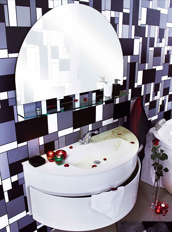 Мебель для ванной De Aqua Эскалада 117  без ручки