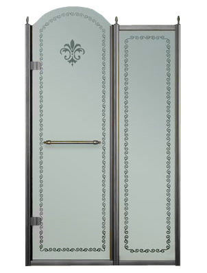 Душевая дверь в нишу Cezares Retro B11 100 CP Cr L