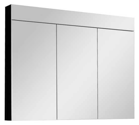 Зеркало-шкаф Cezar Sanus 100 черный