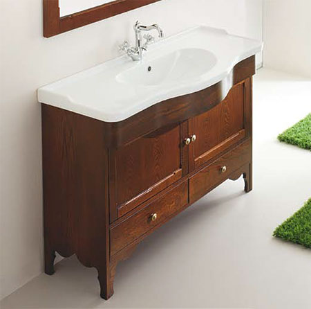 Тумба с раковиной Eban Federica 105 орех