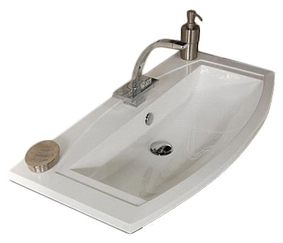 Тумба с раковиной De Aqua Лонг 90