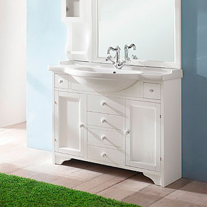 Мебель для ванной Eban Eleonora Modular 130 L белая