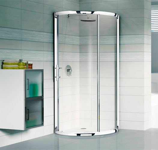 Душевой уголок Novellini Vision Rond Slider VISIONRS90S-1B