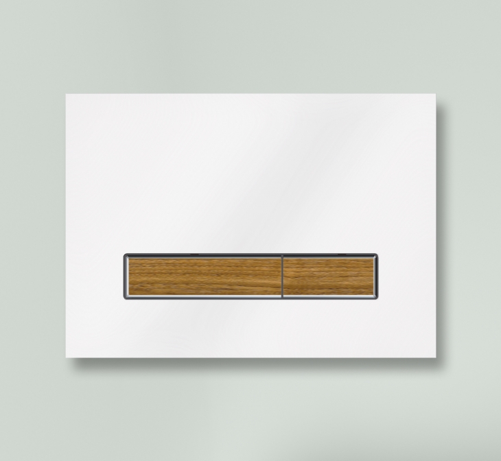 Клавиша смыва Lavinia Boho RelFix 38050703 c антибактериальным покрытием SanitiZed